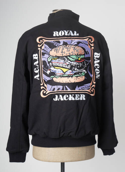 Blouson noir JACKER pour homme