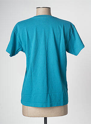T-shirt bleu OBEY femme