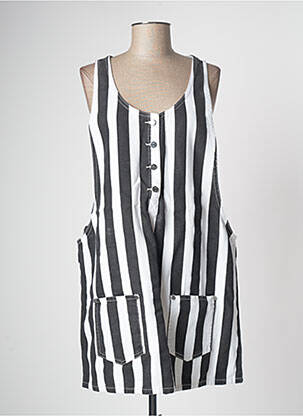 Robe courte multicolore OBEY femme