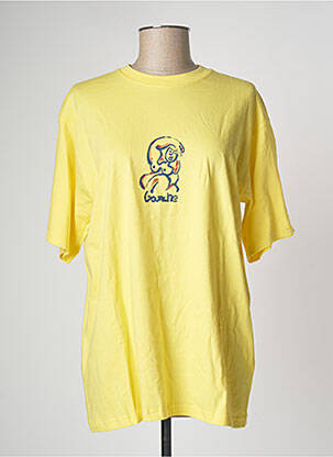 T-shirt jaune GOUACHE femme