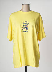T-shirt jaune GOUACHE pour femme seconde vue