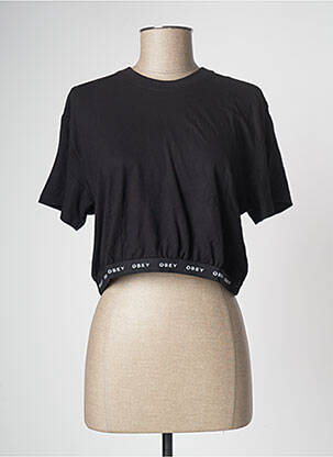 Top noir OBEY femme