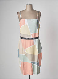 Robe courte orange OBEY femme