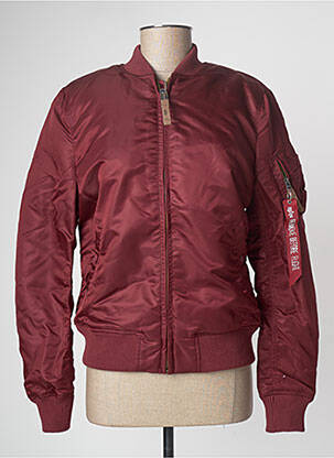 Blouson rouge ALPHA INDUSTRIES femme