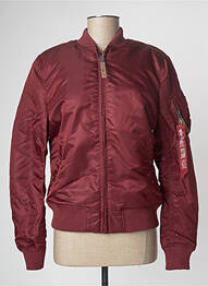 Blouson rouge ALPHA INDUSTRIES femme