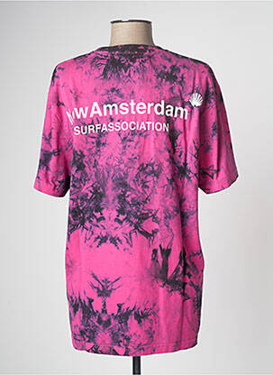 T-shirt rose NEW AMSTERDAM SURF ASSOCIATION femme