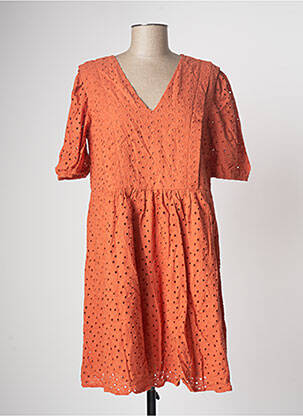 Robe courte orange GRACE & MILA femme