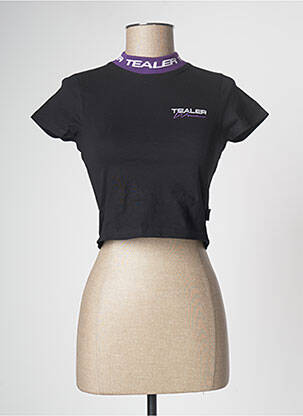 T-shirt noir TEALER femme