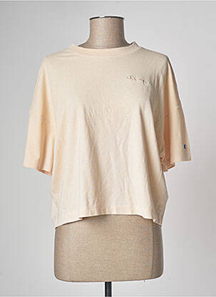 T-shirt beige CHAMPION femme
