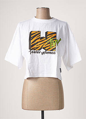 T-shirt blanc TEALER pour femme