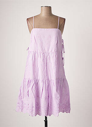 Robe courte rose NOISY MAY femme