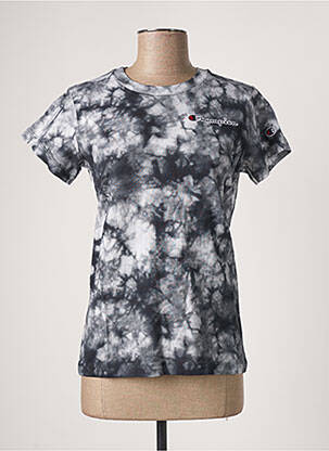 T-shirt noir CHAMPION femme