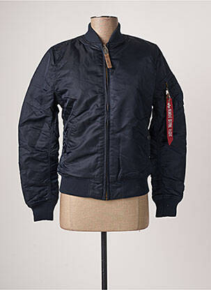 Blouson bleu ALPHA INDUSTRIES femme