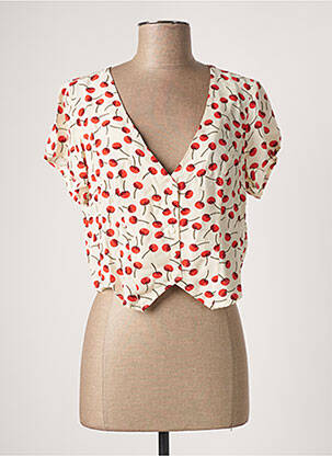 Top beige OBEY femme