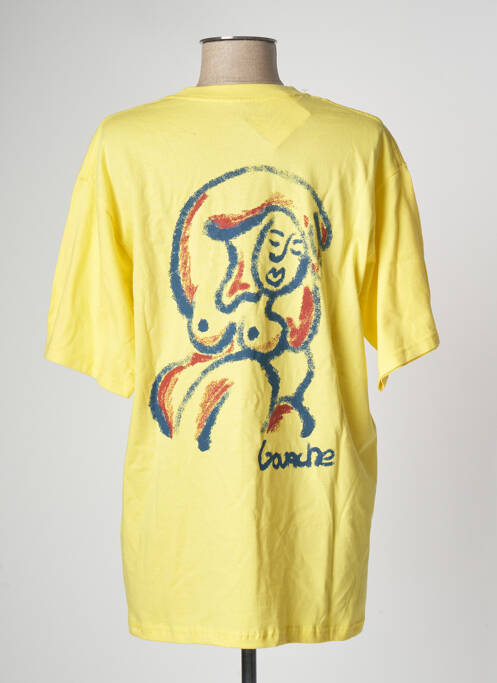 T-shirt jaune GOUACHE femme