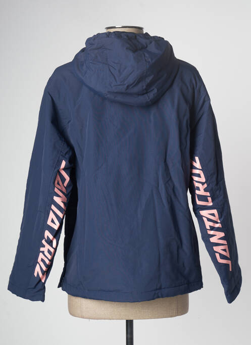 Coupe-vent bleu SANTA CRUZ pour femme