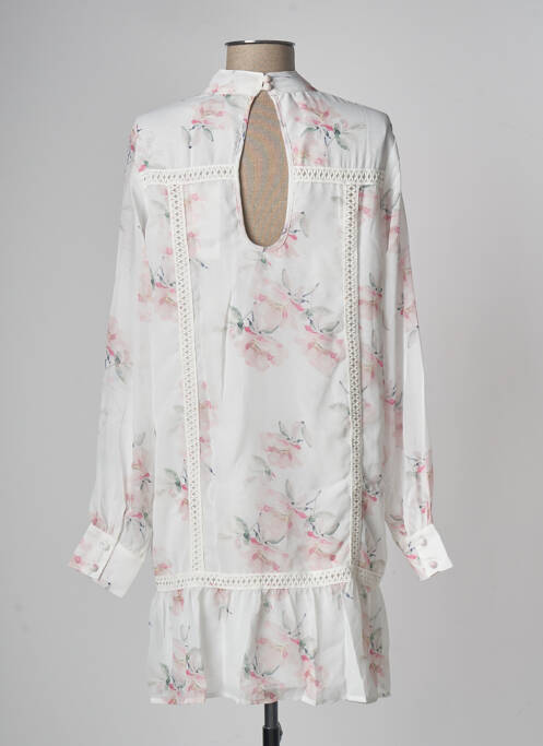 Robe courte blanc NA-KD femme