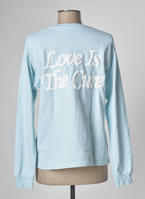 T-shirt bleu OBEY pour femme