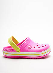 Chaussures aquatiques rose CROCS pour enfant seconde vue