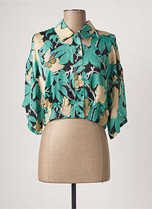 Top vert OBEY femme