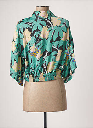 Top vert OBEY femme