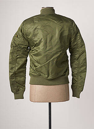 Blouson vert ALPHA INDUSTRIES femme