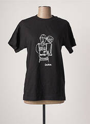 T-shirt noir GOUACHE pour femme seconde vue