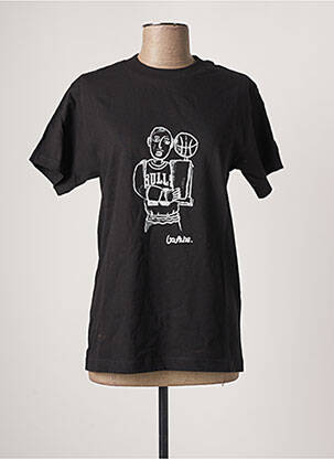 T-shirt noir GOUACHE pour femme