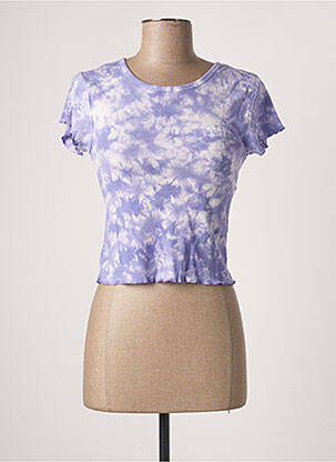 T-shirt violet OBEY femme