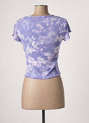 T-shirt violet OBEY femme