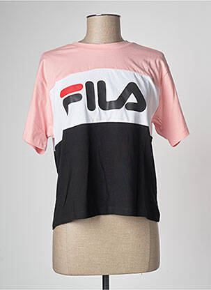 Tee shirt femme store fila pas cher