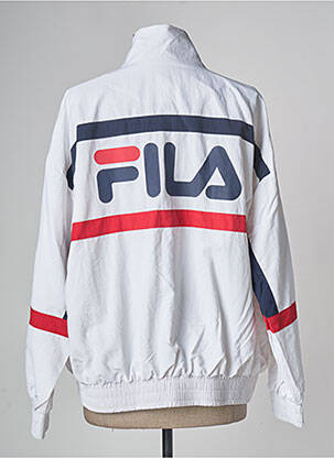 Blouson blanc FILA femme