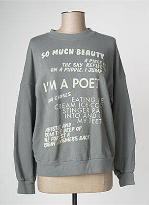 Sweat-shirt gris BOBO CHOSES femme