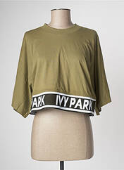 T-shirt kaki IVY PARK pour femme seconde vue