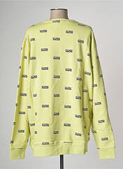 Sweat-shirt jaune OBEY pour femme seconde vue
