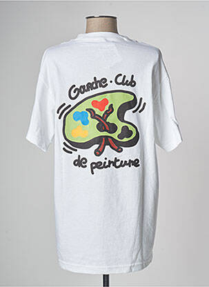 T-shirt blanc GOUACHE femme