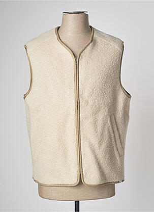Gilet sans manche beige WOOD WOOD homme