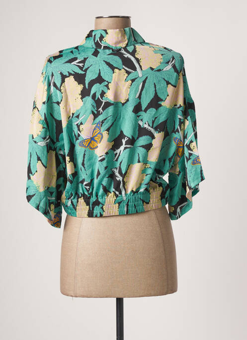 Top vert OBEY pour femme