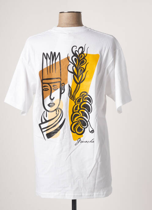 T-shirt blanc GOUACHE pour femme