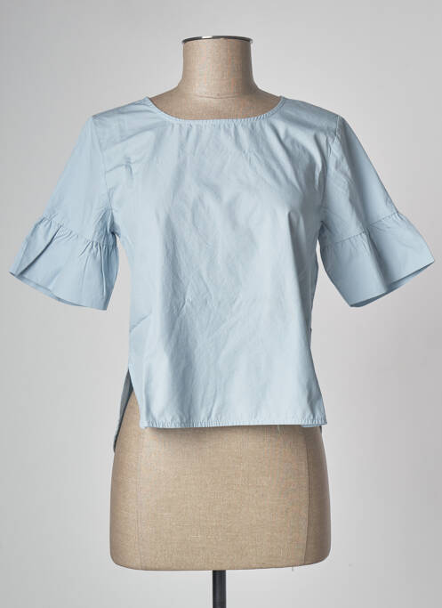 Top bleu ONLY pour femme