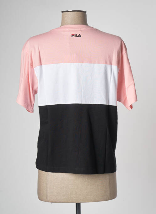 T-shirt rose FILA pour femme