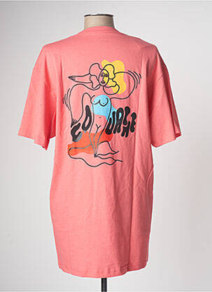 T-shirt rose GOUACHE femme