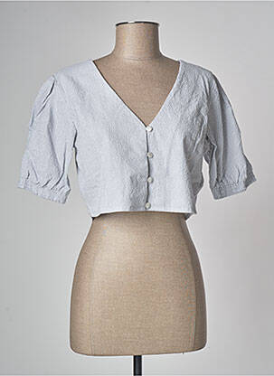 Top bleu OBEY femme