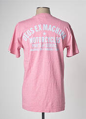 T-shirt rose DEUS EX MACHINA pour homme seconde vue
