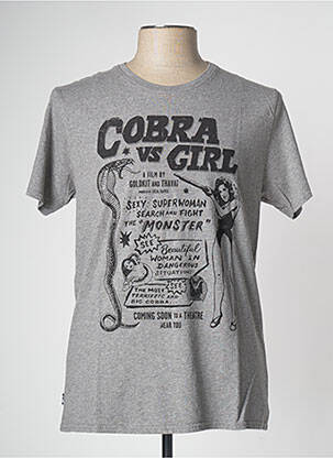 T-shirt gris STEPART homme