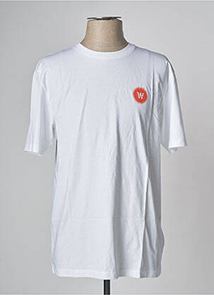 T-shirt blanc WOOD WOOD homme