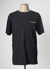 T-shirt noir AVNIER pour homme seconde vue