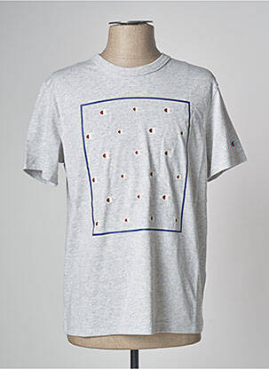 T-shirt gris CHAMPION homme
