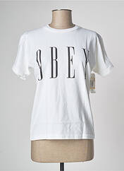 T-shirt blanc OBEY pour femme seconde vue