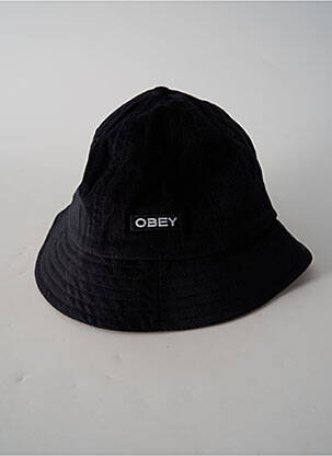 Bonnet noir OBEY femme
